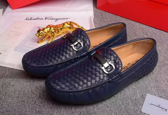Salvatore Ferragamo Business Casual Men Shoes--020